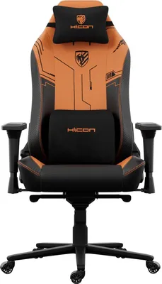 Produktbild von HICON Chairs – APEX Gaming-Stuhl – Ergonomischer Gaming-Stuhl mit verstellbaren Funktionen, Orange