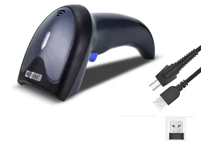 2D-Barcodescanner 3-in-1, Bluetooth & 2,4 G & USB, QR/PDF417/DataMatrix