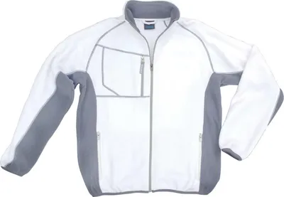 Produktbild von Excess Fleecejacke Champ, Gr.M, weiß/grau