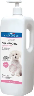 Produktbild von FRANCODEX White Coat - Shampoo für Hunde - 1l