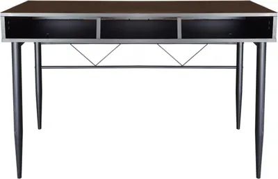 Image de Bureau ''Stoer'' - table d'appoint hall ou couloir - style industriel moderne - noir