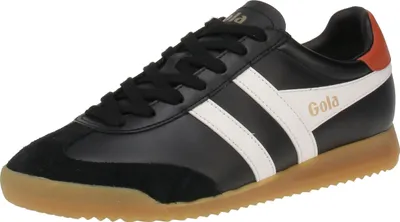 Produktbild von Gola Torpedo Leather - Herren Sneaker - Black-O.Wht-M.Orange, Größe:41 EU
