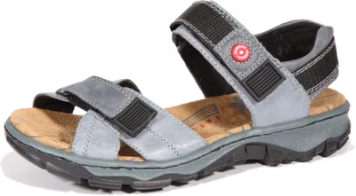 Produktbild von Rieker Damen Trekkingsandalen blaugrau, Damen:42 EU