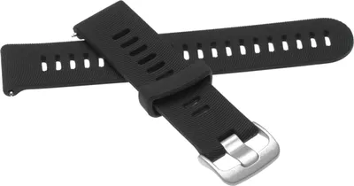 Produktbild von vhbw Ersatz Armband kompatibel mit Garmin Forerunner 645 Fitnessuhr, Smartwatch - 12 + 8,7 cm Silikon schwarz