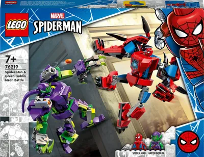 Immagine prodotto di LEGO Marvel Super Heroes Battaglia Tra I Mech Di Spider-Man E Goblin 76219
