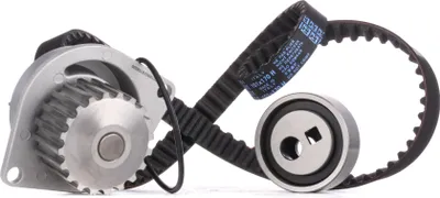 Produktbild von RIDEX 3096W0059 Zahnriemensatz + Wasserpumpe passend für PEUGEOT 206 Schrägheck (2A/C) 106 II Schrägheck (1A, 1C) für CITROËN