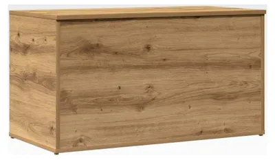 Produktbild von Aufbewahrungstruhe aus Artisan-Eiche 84x42x46 cm Holzwerkstoff