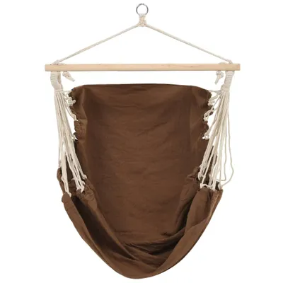 Zdjęcie produktu dla vidaXL Hamak 185x125 cm brązowy