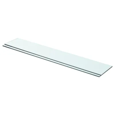 Produktbild von vidaXL Regalböden 2 Stk. Glas Transparent 70x12 cm