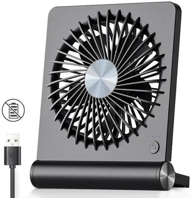 Produktbild von Klein, krachtige USB-ventilator, opvouwbaar, draagbaar, mini, zwart