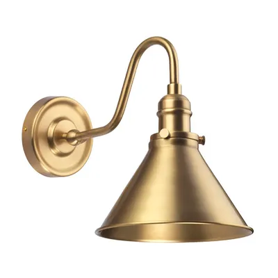 Zdjęcie produktu dla Kinkiet klasyczny Provence postarzany mosiądz 1xE27x60W metal wym:27,5x21x34cm IP20 Elstead