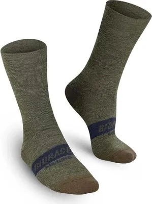Zdjęcie produktu dla Bioracer Thermal Merino Socks Green EU 42-44 Mężczyźni, Kobiety Green EU 42-44