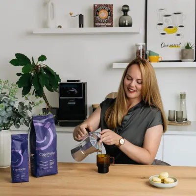 Produktbild von Kaffeebohnen Caprisette Royale, 250 g