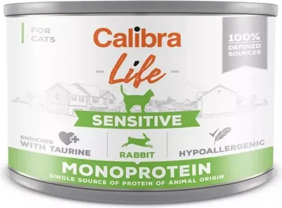 Produktbild von CALIBRA Cat Life Sensitive Rabbit - nassfutter für Katzen - 200g