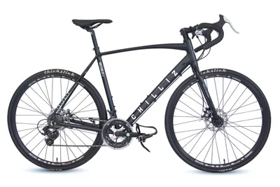 Produktbild von CHILLIZ Rennrad 28 Zoll RDB2.1 schwarz-matt Rahmenhöhe 57 cm 14 Gänge
