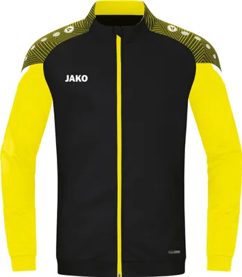 Produktbild von Jako Polyesterjacke Performance schwarz/soft yellow L