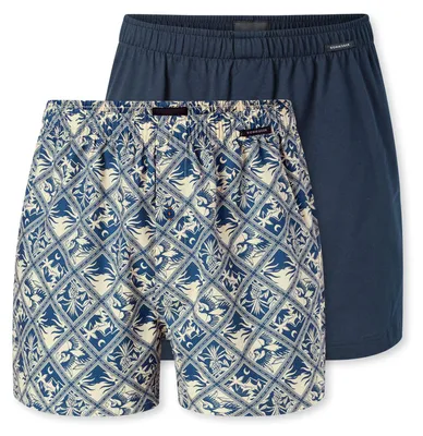 Produktbild von Schiesser Herren 2 er Pack Boxershorts Gr. 4 sortiert 5