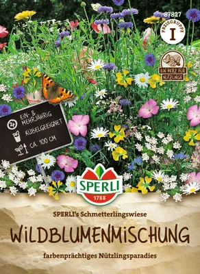 Produktbild von SPERLI Blumensamen Schmetterlingswiese 4 m²