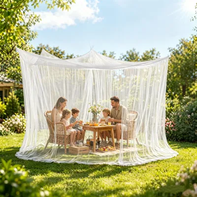 Productafbeelding van Grote Buiten Muggennet 500 x 300 x 250 cm