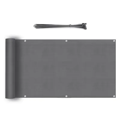 Produktbild von Sekey Balkon Sichtschutz 75×600 cm Terrasse Schutz HDPE Gartenzaun Sichtschutz Windschutz UV-Schutz