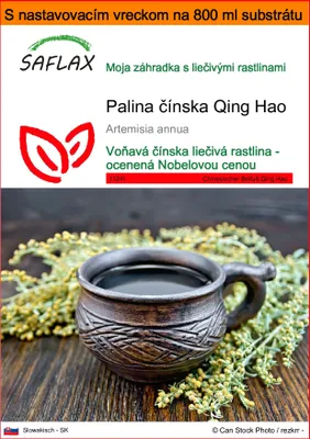 Obrázok produktu pre SAFLAX Garden in the bag - Palina čínska Qing Hao - Artemisia annua - 250 Semená - S pestovateľským substrátom v praktickom samostaviteľnom vrecku