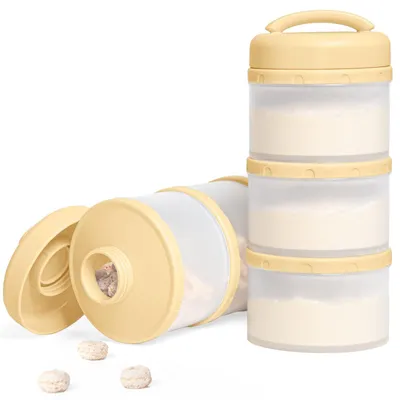Produktbild von Dosierer für Babynahrung mit stapelbaren Behältern für Milchpulver, 2 Stück