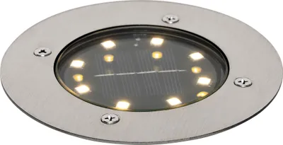 Zdjęcie produktu dla Nowoczesny reflektor naziemny ze stali z wbudowaną diodą LED IP65 Solar - Terry