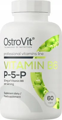 Produktbild von OstroVit Vitamin B6 P-5-P 60 Kapseln