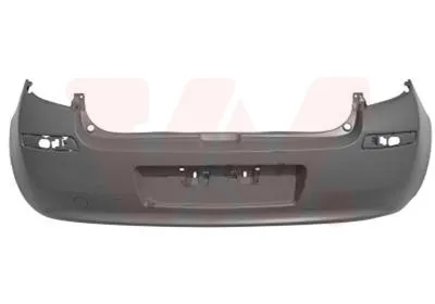 Produktbild von VAN WEZEL Heckstoßstange Stoßfänger Hinten für RENAULT Clio III Schrägheck (BR0/1, CR0/1)