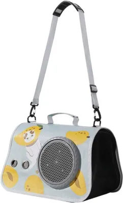 Puppy Kitten - Sichere Transport - Atmungsaktives Netz - 35x30x7 cm - A