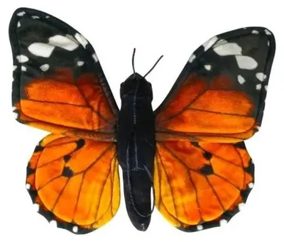 Produktbild von Monarchfalter-Plüschtier rot 30 cm