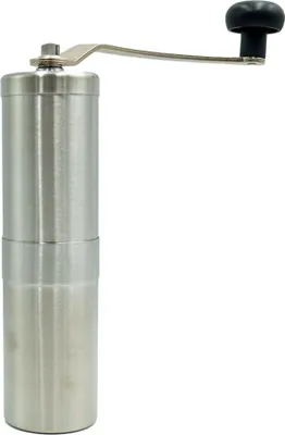Produktbild von Porlex Tall Handkaffeemühle aus Edelstahl mit Keramikmahlwerk