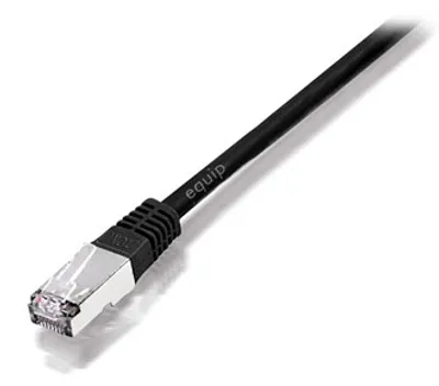 Produktbild von Equip Patchkabel Cat5e Crossover SF/UTP 2xRJ45 3.00m schwar Polybeutel
