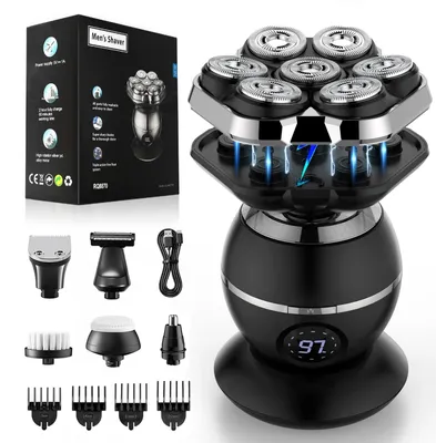 Produktbild von Glatzen Rasierer Herren Elektrisch Magnetic Elektrorasierer Herren