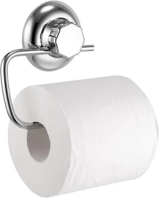 Immagine prodotto di Porta rotolo di carta igienica senza forare - Acciaio inossidabile - Durevole