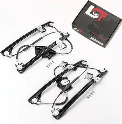 Produktbild von 2x Manueller Fensterheber vorne links rechts für VW Golf IV 4 97-06 Bora 1J2 1J6