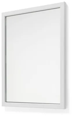 Produktbild von Spinder Design Spiegel SENZA M1 Stahl in Schwarz 40x3x55 cm