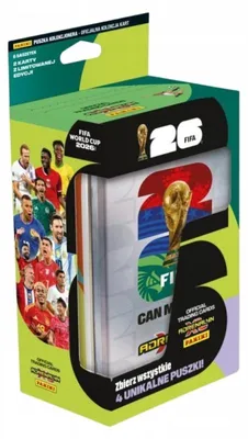 Zdjęcie produktu dla Panini FIFA World Cup AXL 2026 Puszka Kolekcjonerska z Kartami