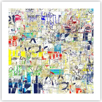 Produktbild von Poster - Poster ohne Rahmen - Straße Graffiti Wand Wandmalerei - 50x50 cm - Wand Bild - Wanddeko - Wandbilder - Kunstposter - Wandposter - Bilder - Kunstdruck - Wandbild - P2XAC50x50-2907
