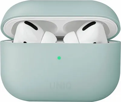 Produktbild von Uniq Lino Silikonhlle fr Airpods Pro - Mint