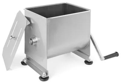Image de Mélangeur manuel pour farce – 18 litres – en acier inoxydable – mélangeur manuel pour viande