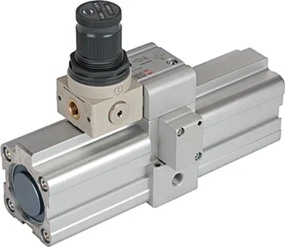 Immagine prodotto di Moltiplicatore di pressione aria-aria Riegler con regolatore, G 1/8, pistone Ø 40