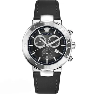 Produktbild von Versace Herren Uhr Armbanduhr Chronograph URBAN MYSTIQUE VEPY00120 Leder
