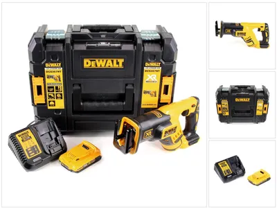 Produktbild von DeWalt DCS 367 D1 Akku Reciprosäge 18V Brushless Säbelsäge + 1x Akku 2,0Ah + Ladegerät + TSTAK