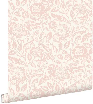 Produktbild von ESTAhome Tapete Blumenmuster Hellrosa 50 x 900 cm