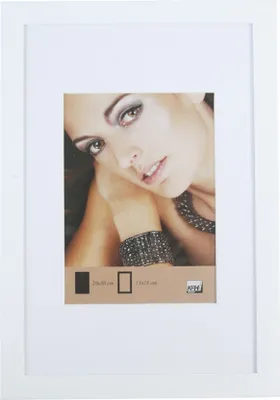 Produktbild von Bilderrahmen 21x29,7 DIN A4 LADY STYLE Weiß
