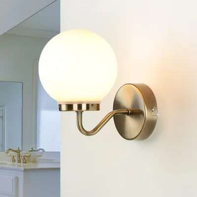 Produktbild von Rabalux 1302 Togo Wandleuchte Badlampe, E14, weiß, rund, ø130mm