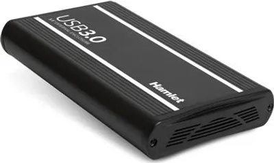 Immagine prodotto di Hamlet Box Esterno per HDD SATA 3,5" USB-C/USB-A 5Gbps HXD3U6G-AC