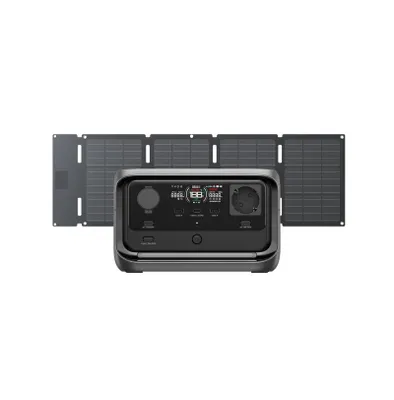Produktbild von ECOFLOW RIVER 3 Plus Tragbare Powerstation & 45 W Solarpanel, 286 Wh LFP Batterie