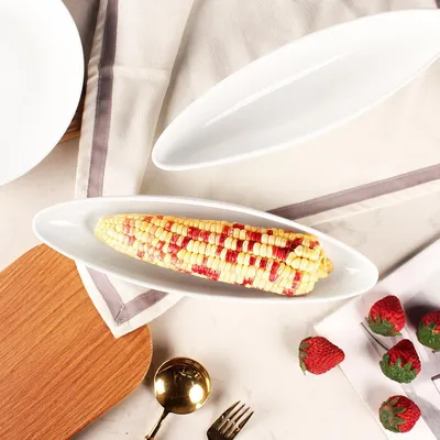 Produktbild von Hochwertige Maïskolfschalen - Set von 4 - Keramik - 28 cm